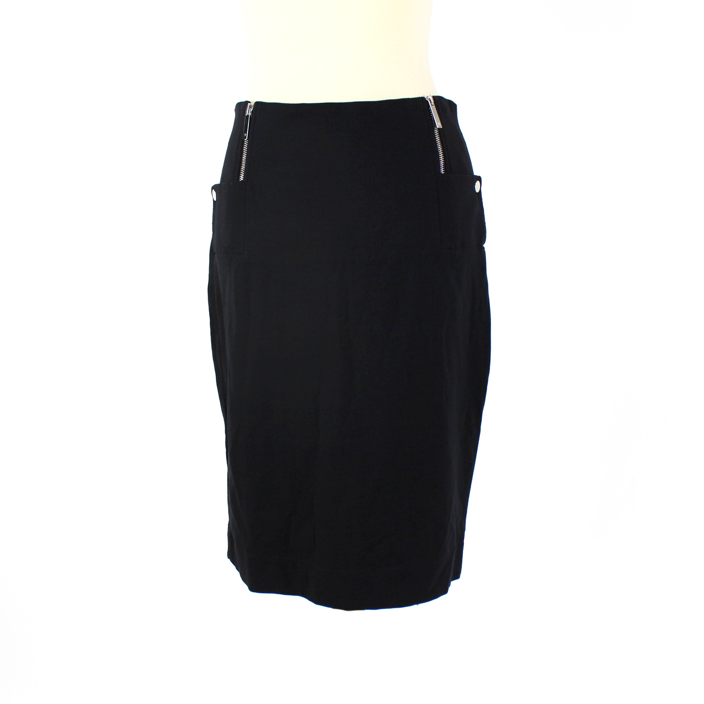 The Row Straight Knit Skirt