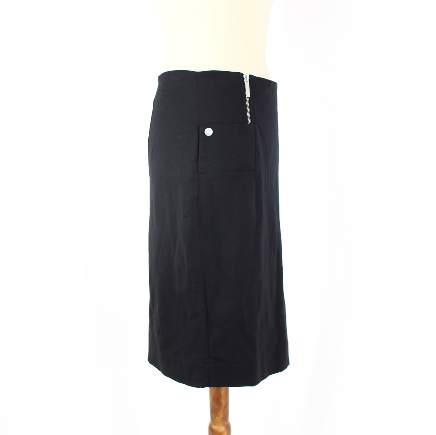 The Row Straight Knit Skirt