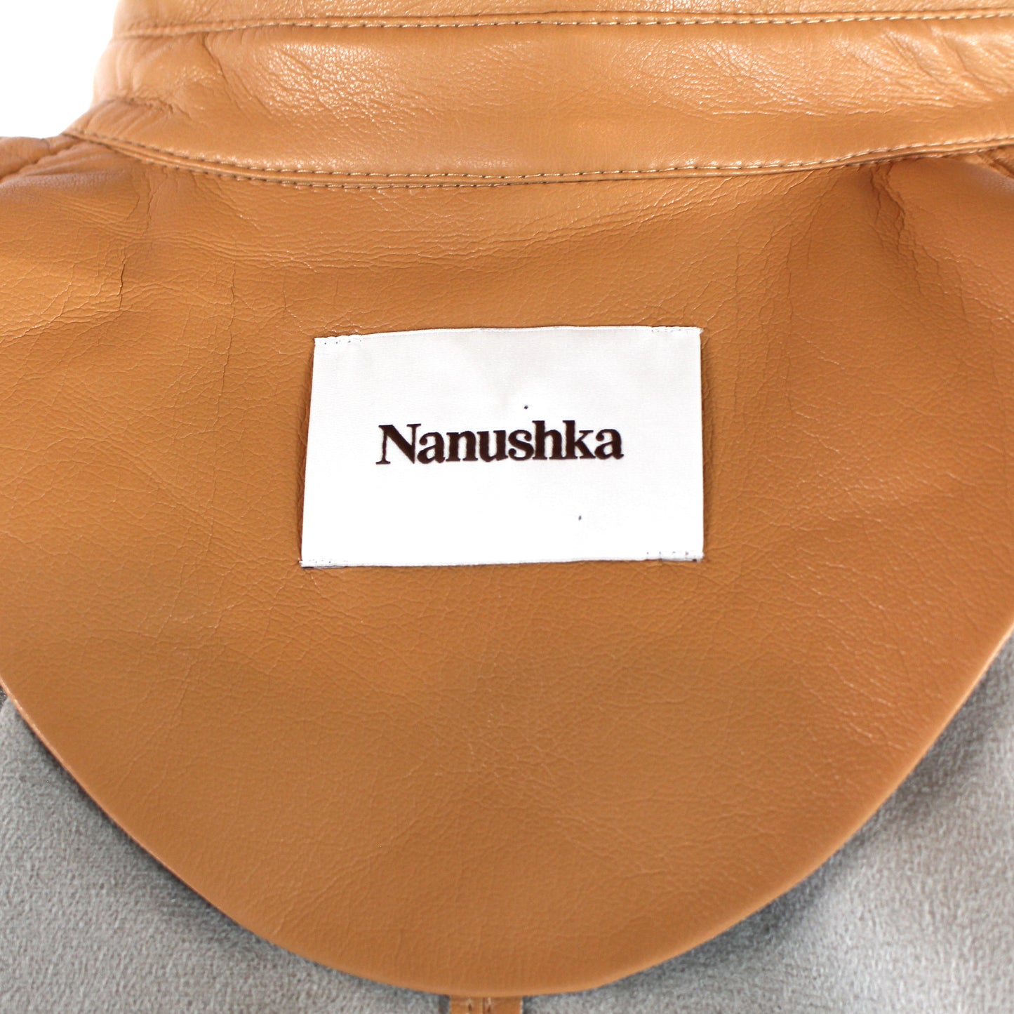 Nanushka Faux Leather Shirt