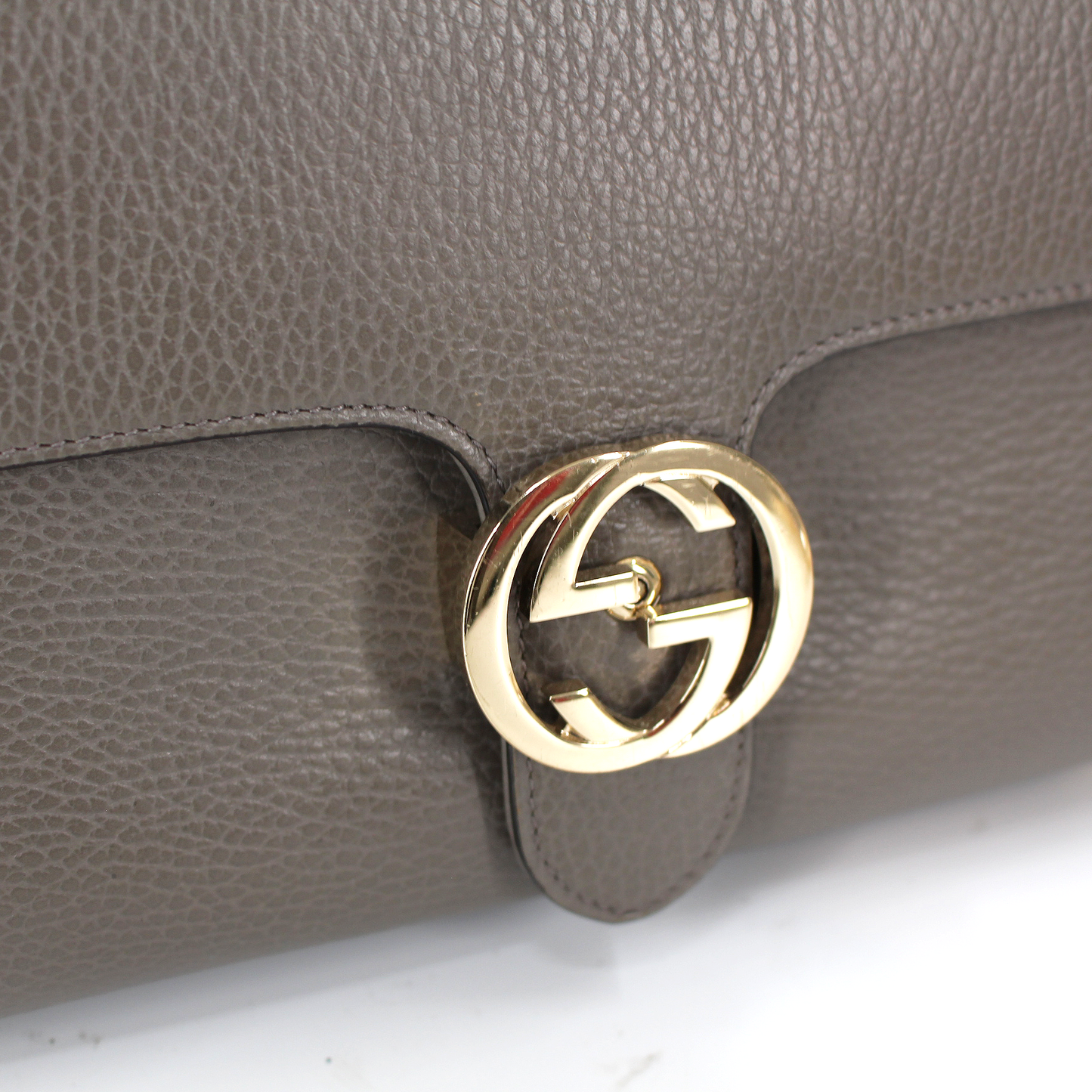 Gucci Dollar Calfskin Shoulder Bag