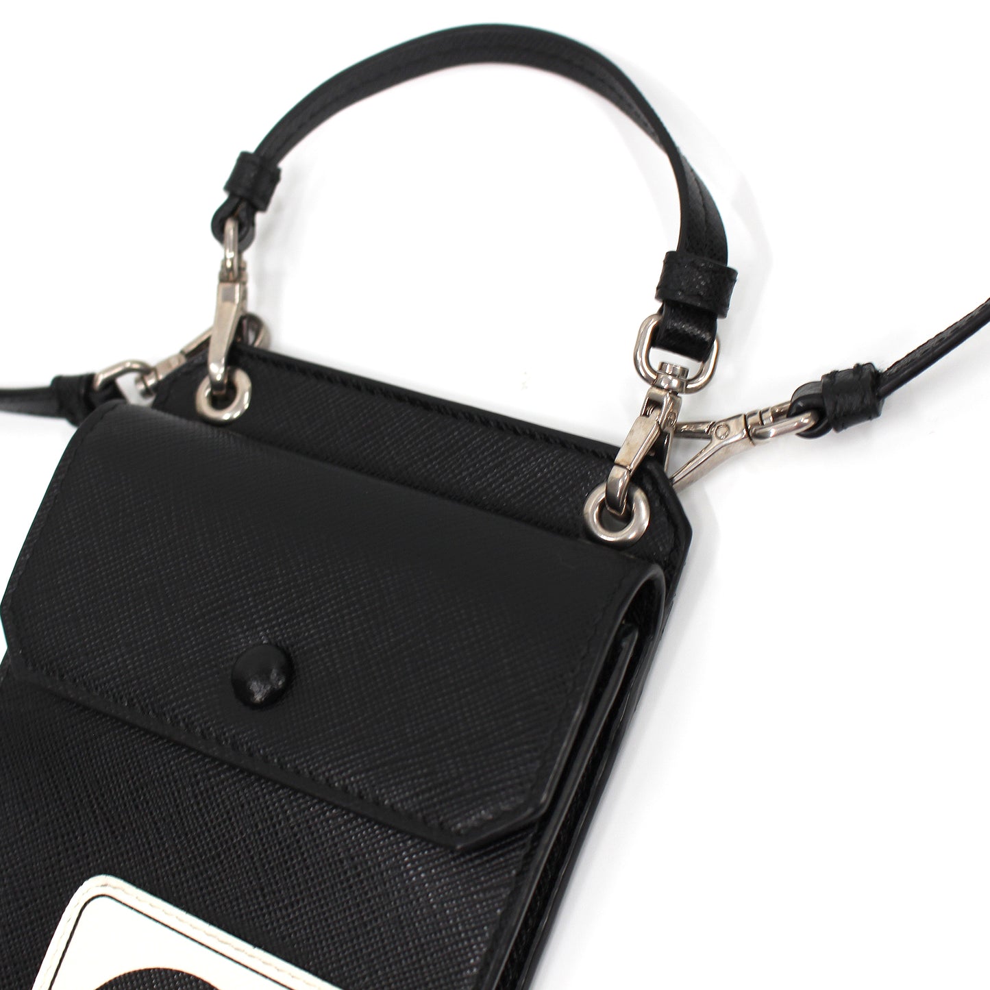 Prada Saffiano Racing Mini Crossbody