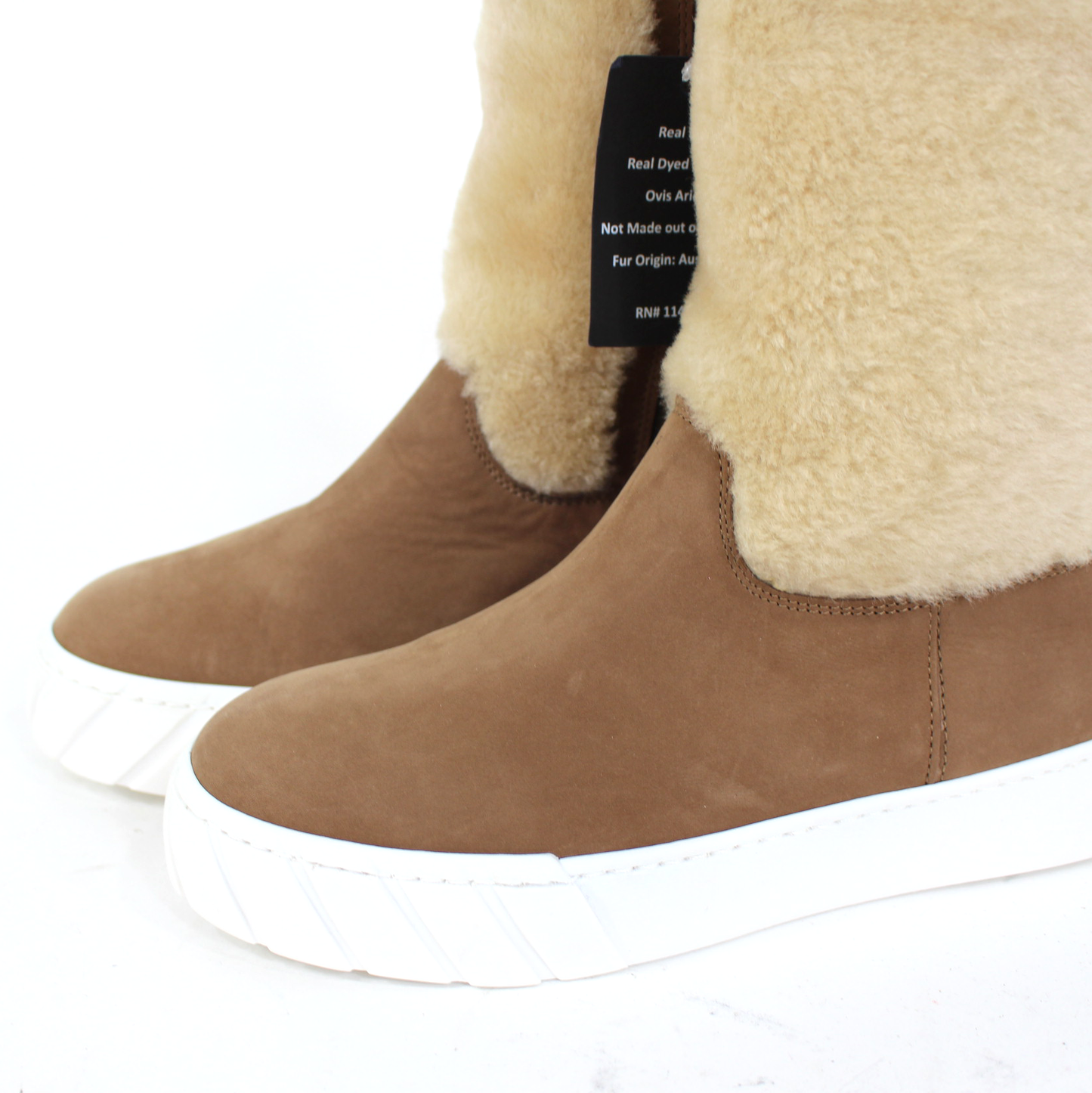 Aquatalia Nelle Shearling Bootie