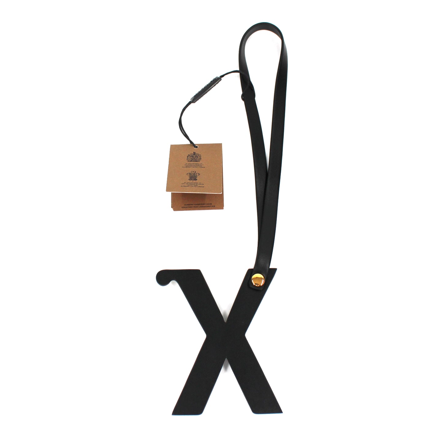 Burberry Leather Initial Bag Charm