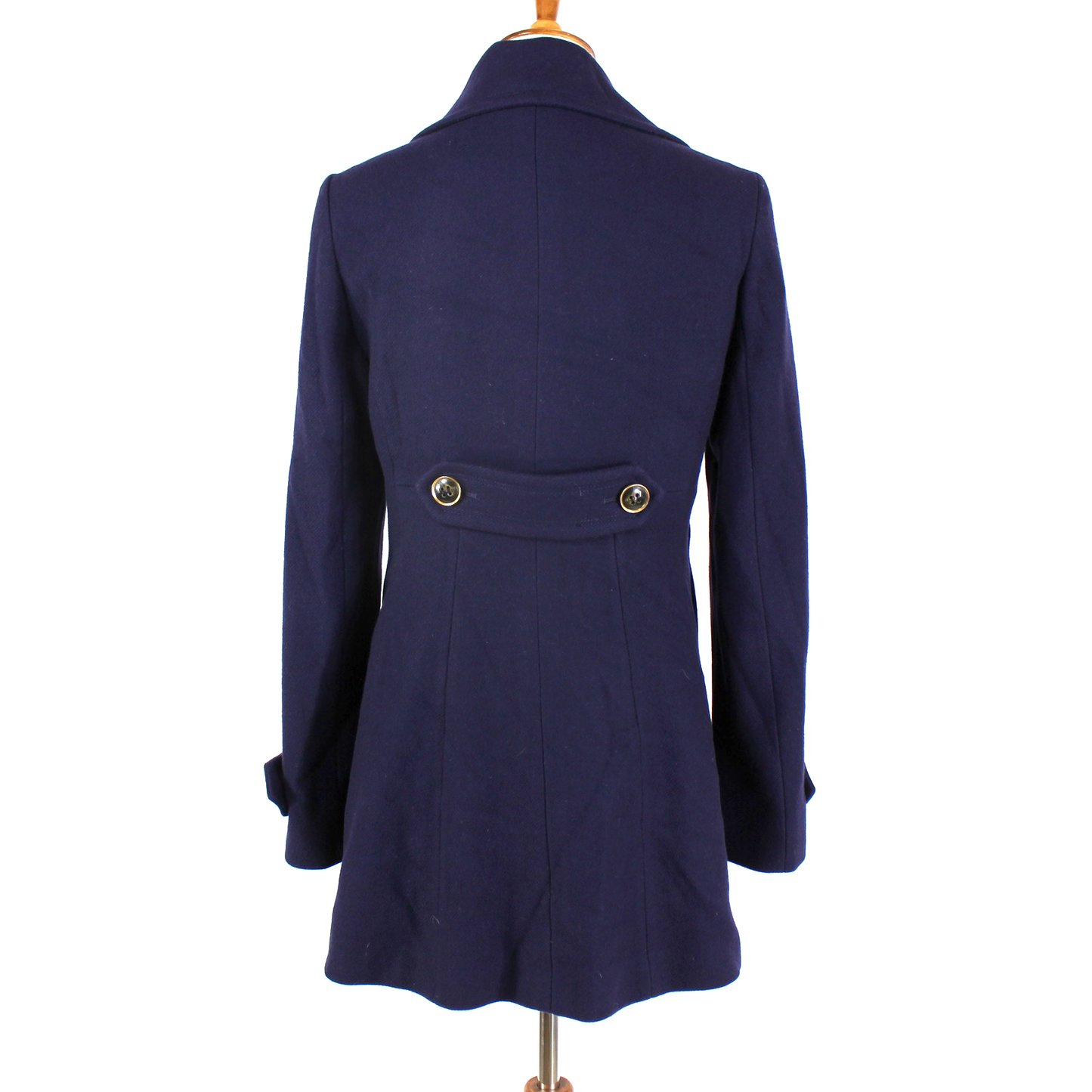 St. John Wool Navy Peacoat