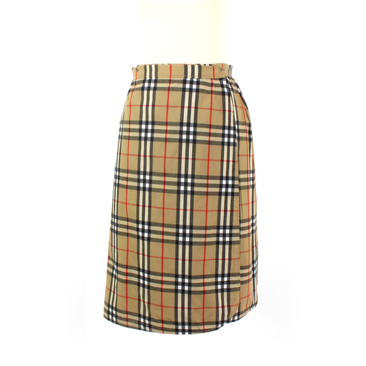 Burberrys Wrap Reversible Skirt