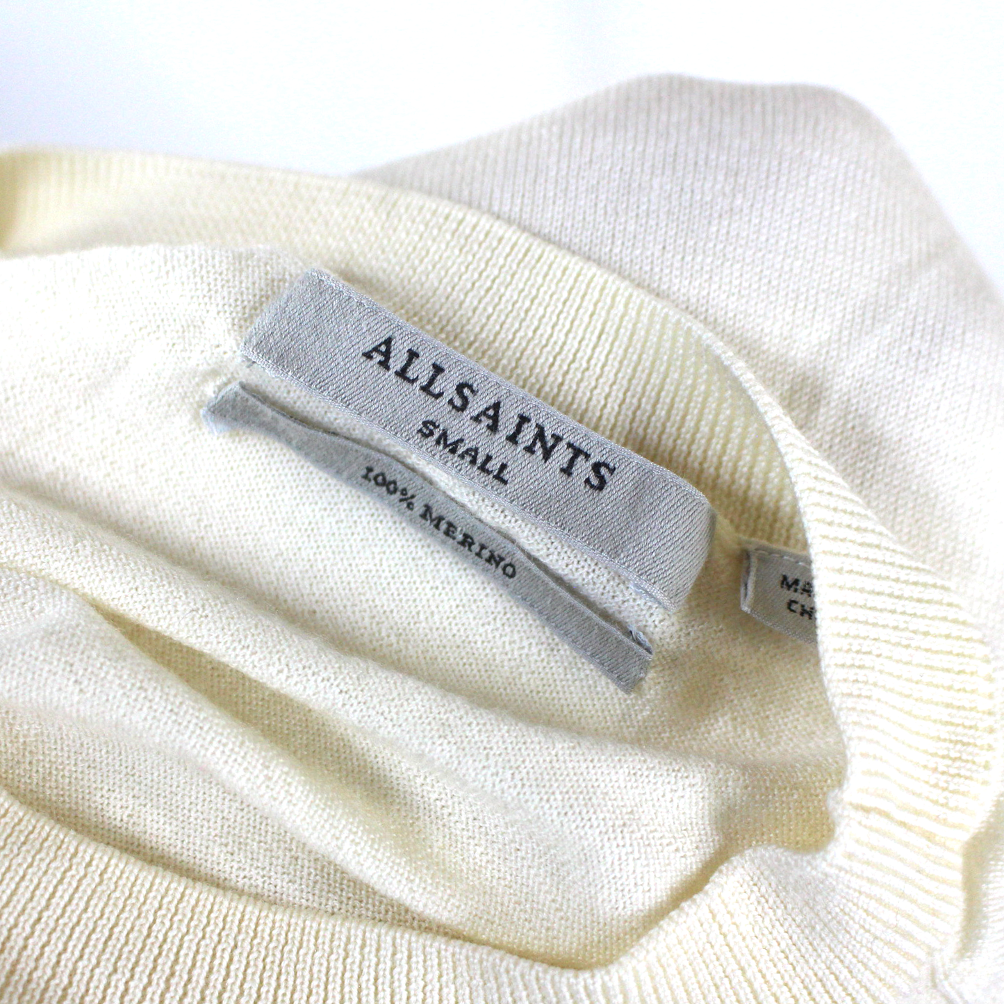 Allsaints Libby Contrast Hem Sweater