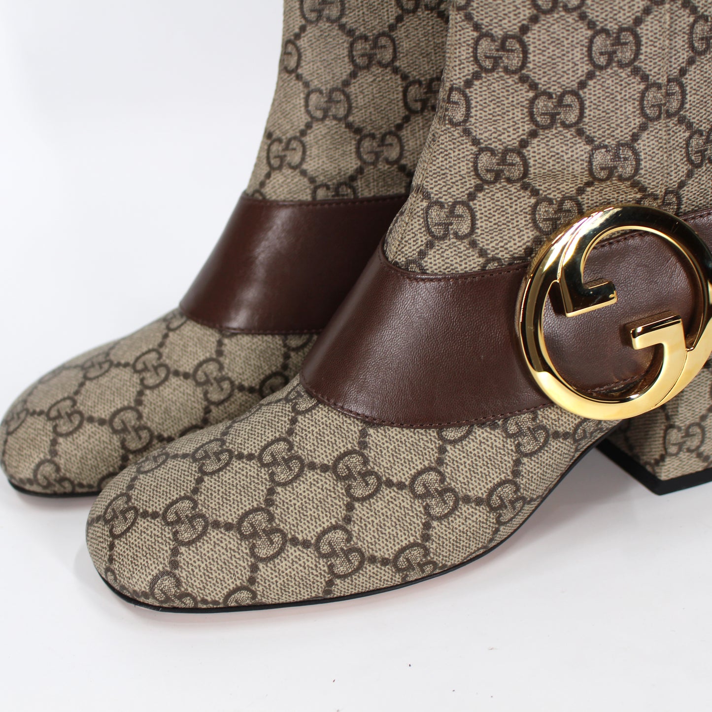 Gucci Blondie GG Ankle Booties