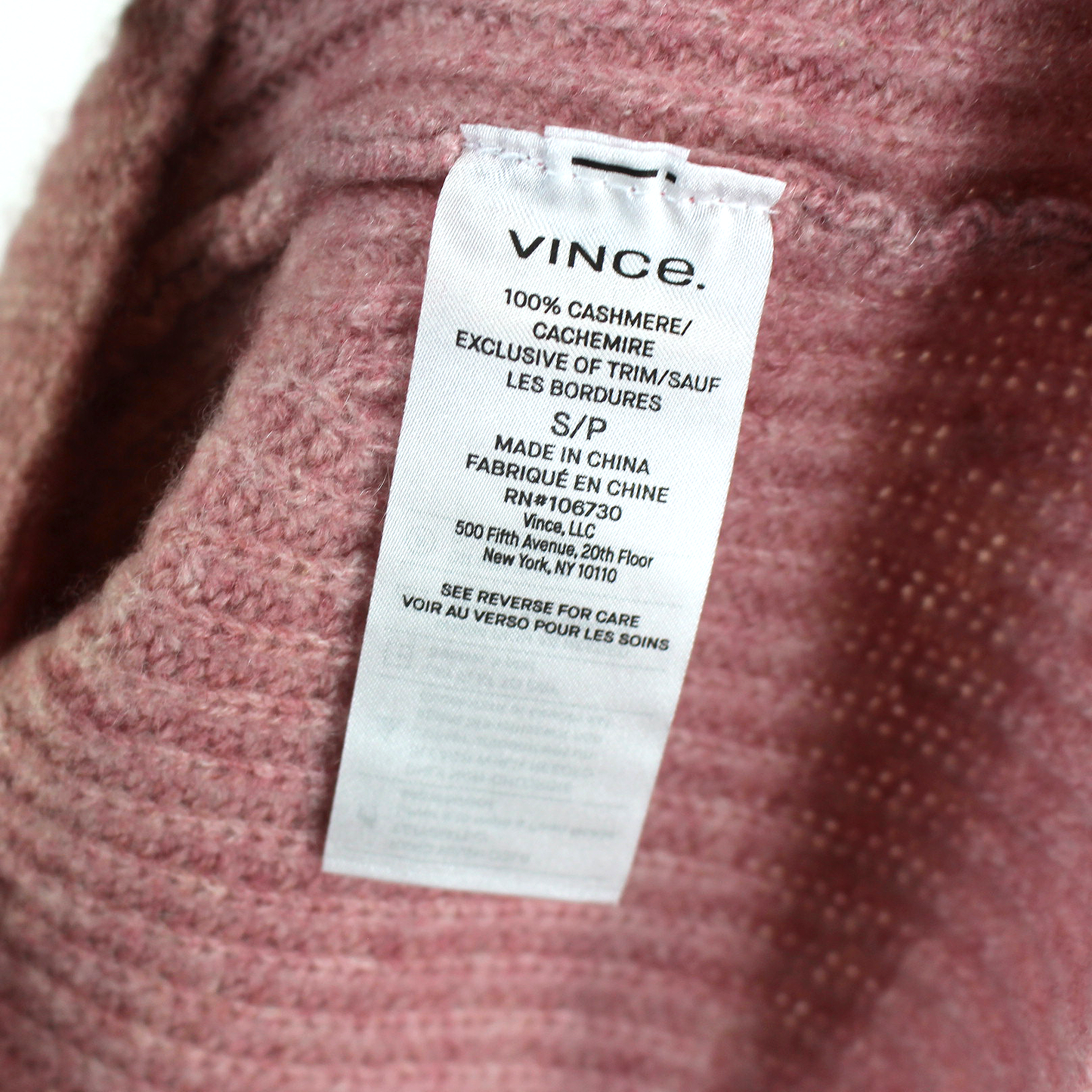 Vince Shaker Cashmere Sweater