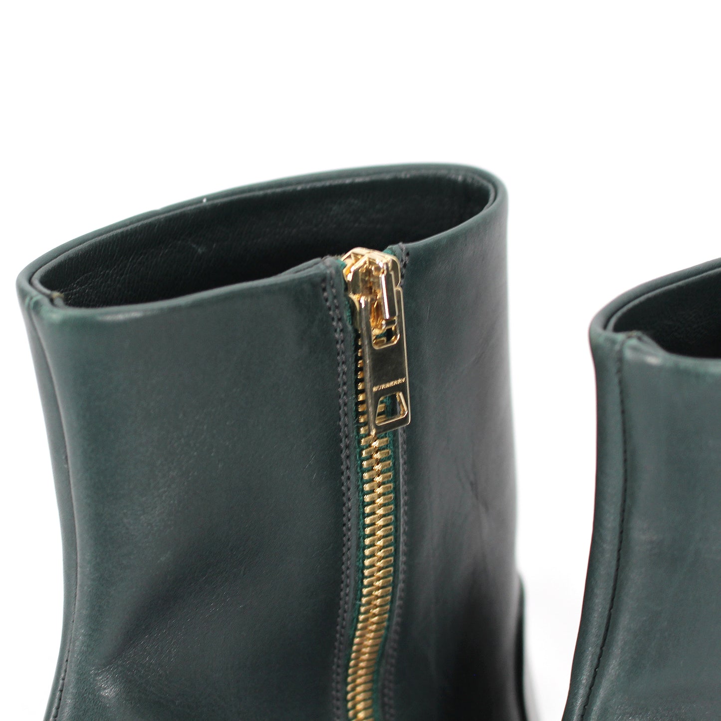 Burberry Westella Green Ankle Boots