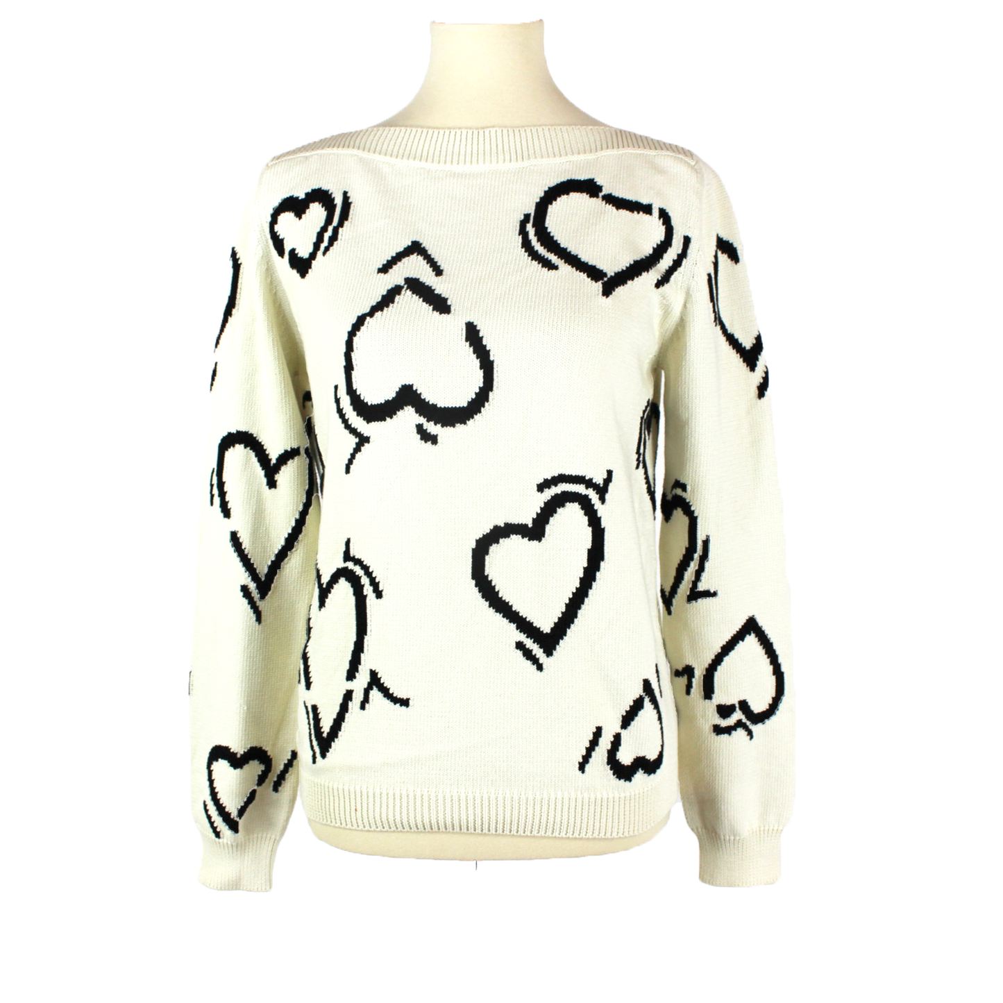 MaxMara Knit Heart Sweater