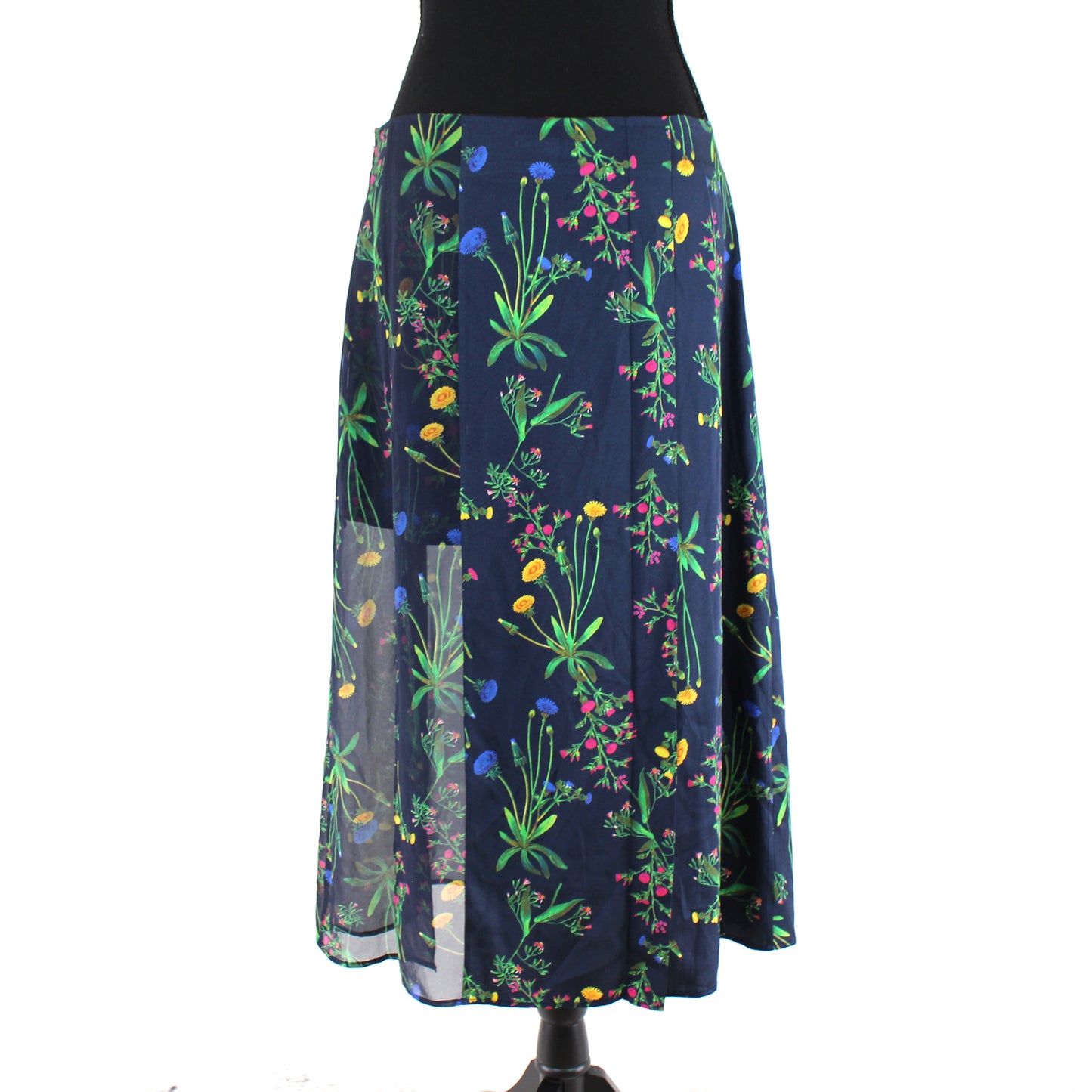 Marissa Webb Silk Floral Skirt