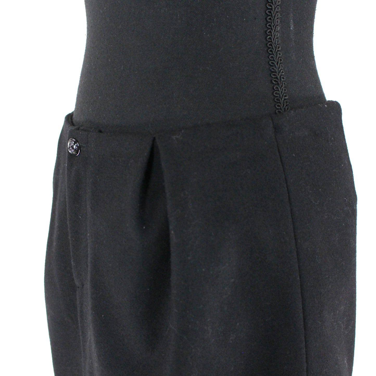 Maje Wool Mini Skirt