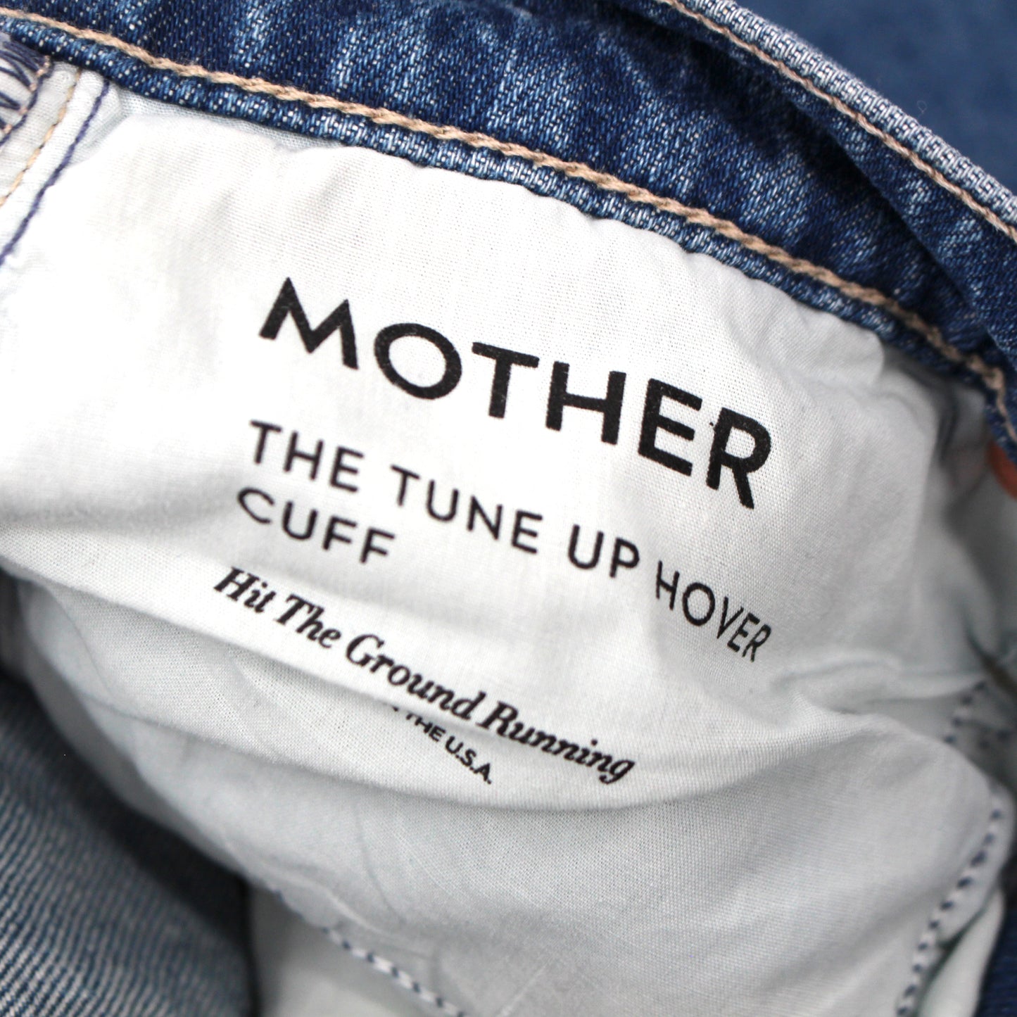 Mother Tune Up Hover Cuff Jeans
