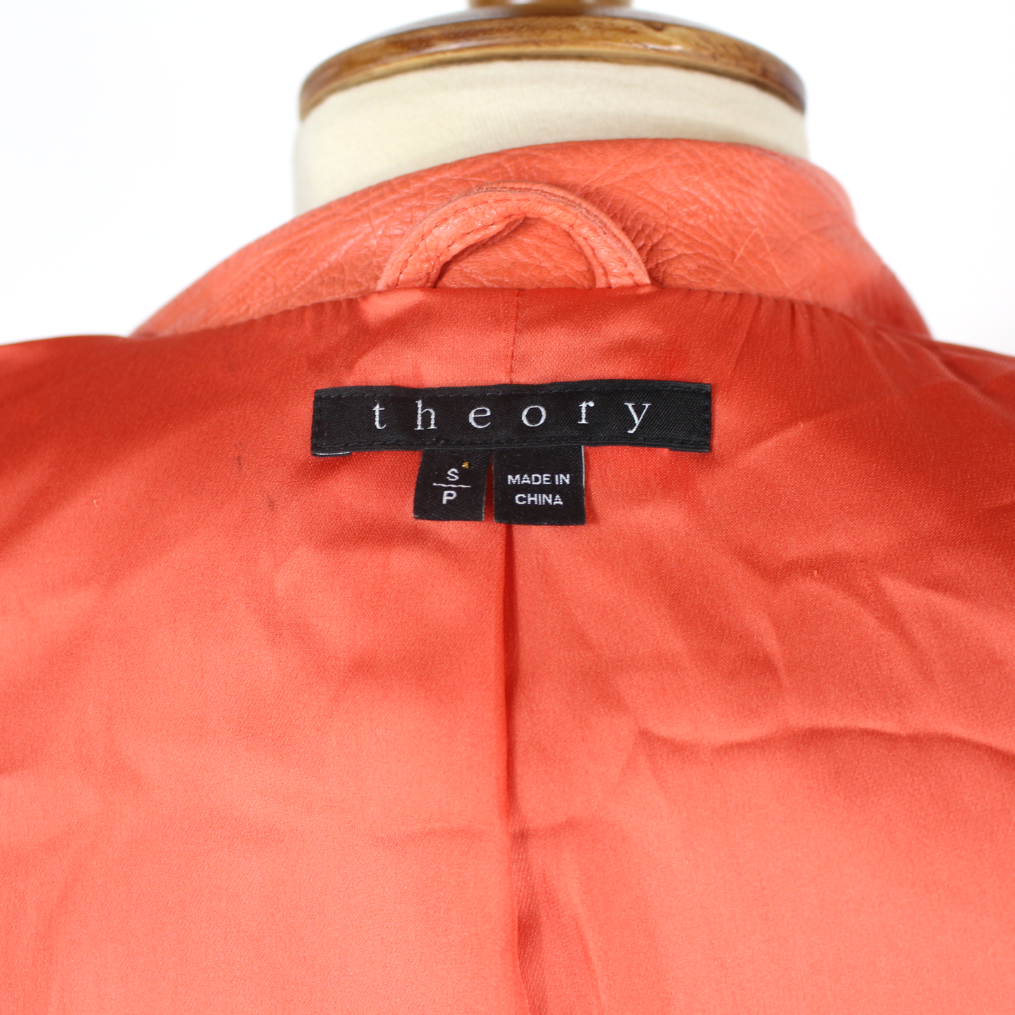 Theory Elenian Juno Leather Jacket