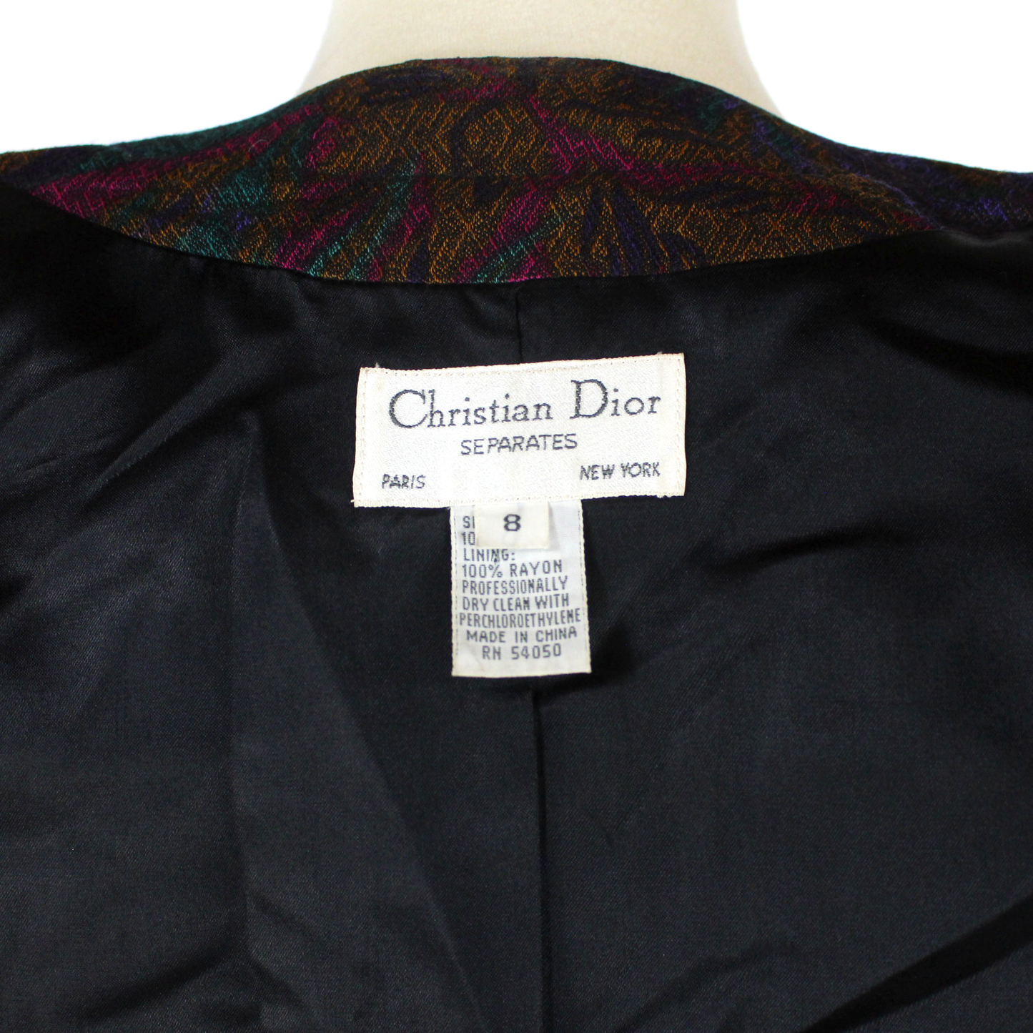 Christian Dior Separates Wool Blazer