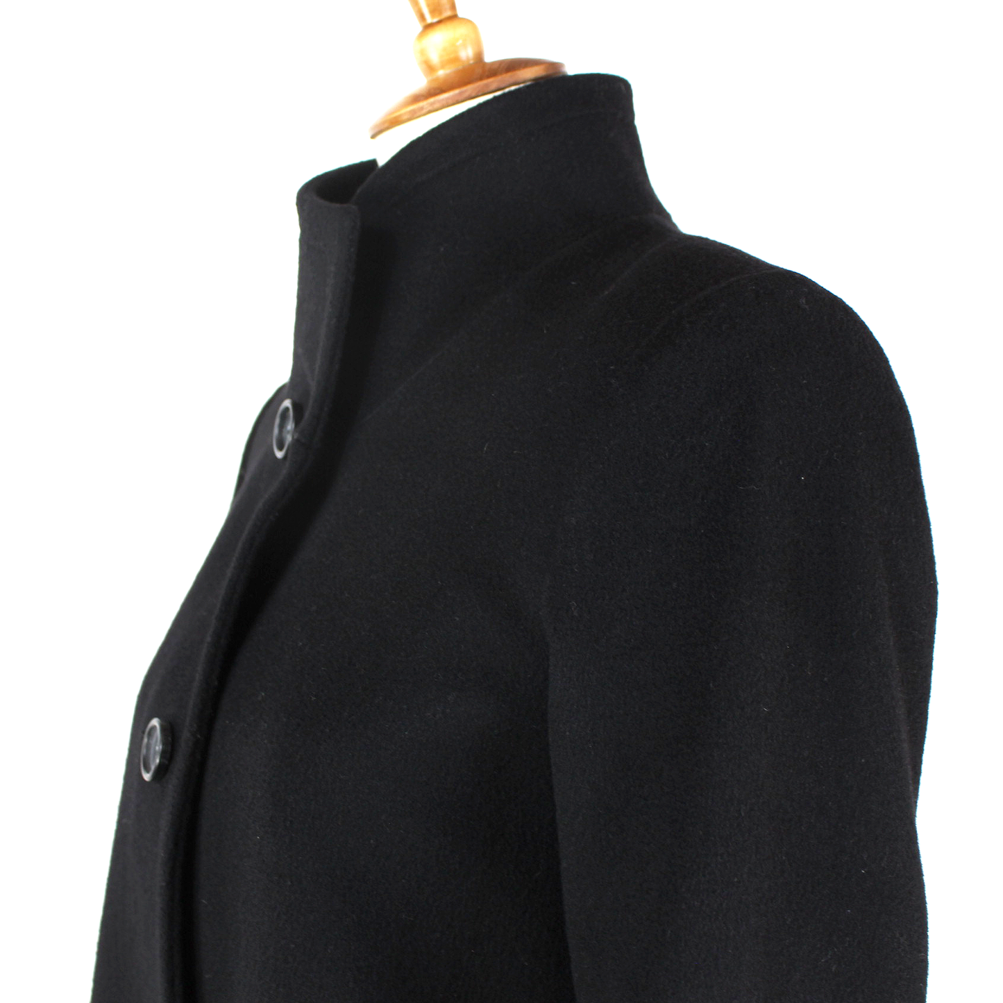 Fleurette Loro Piano Wool Peacoat