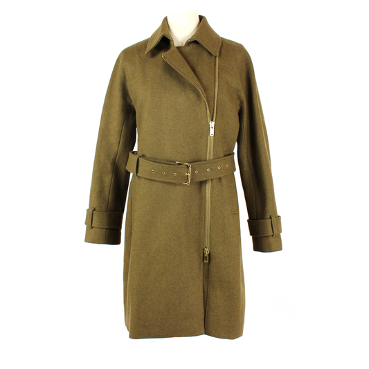 J. Crew Melton Wool Trench Coat