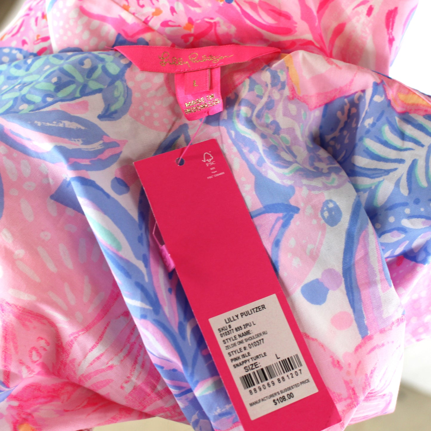 Lilly Pulitzer Zeldie Ruffle Top