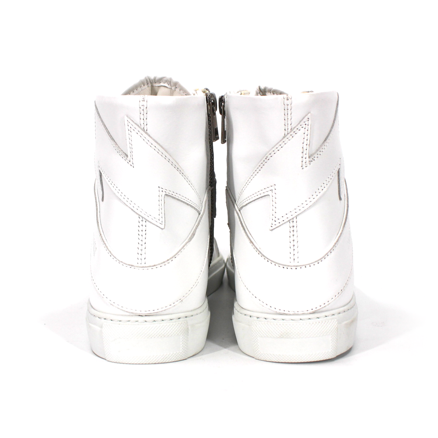 Zadig & Voltaire Flash Leather Sneakers