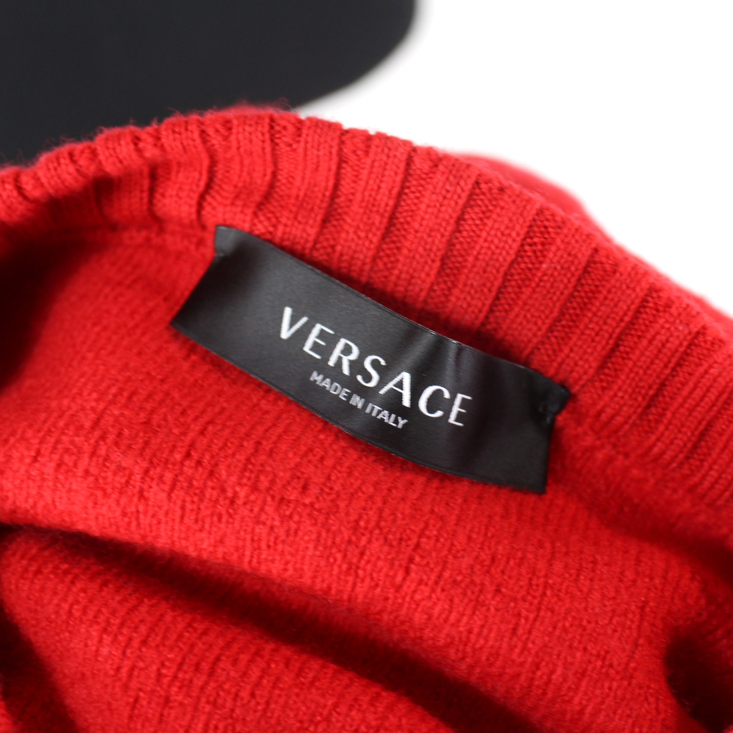 Versace Logo Sleeve Sweater