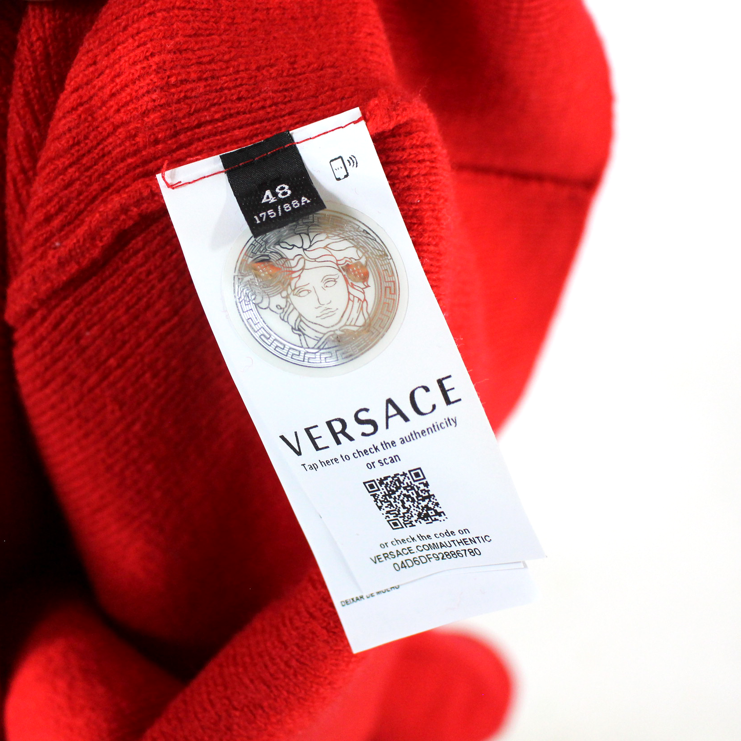 Versace Logo Sleeve Sweater