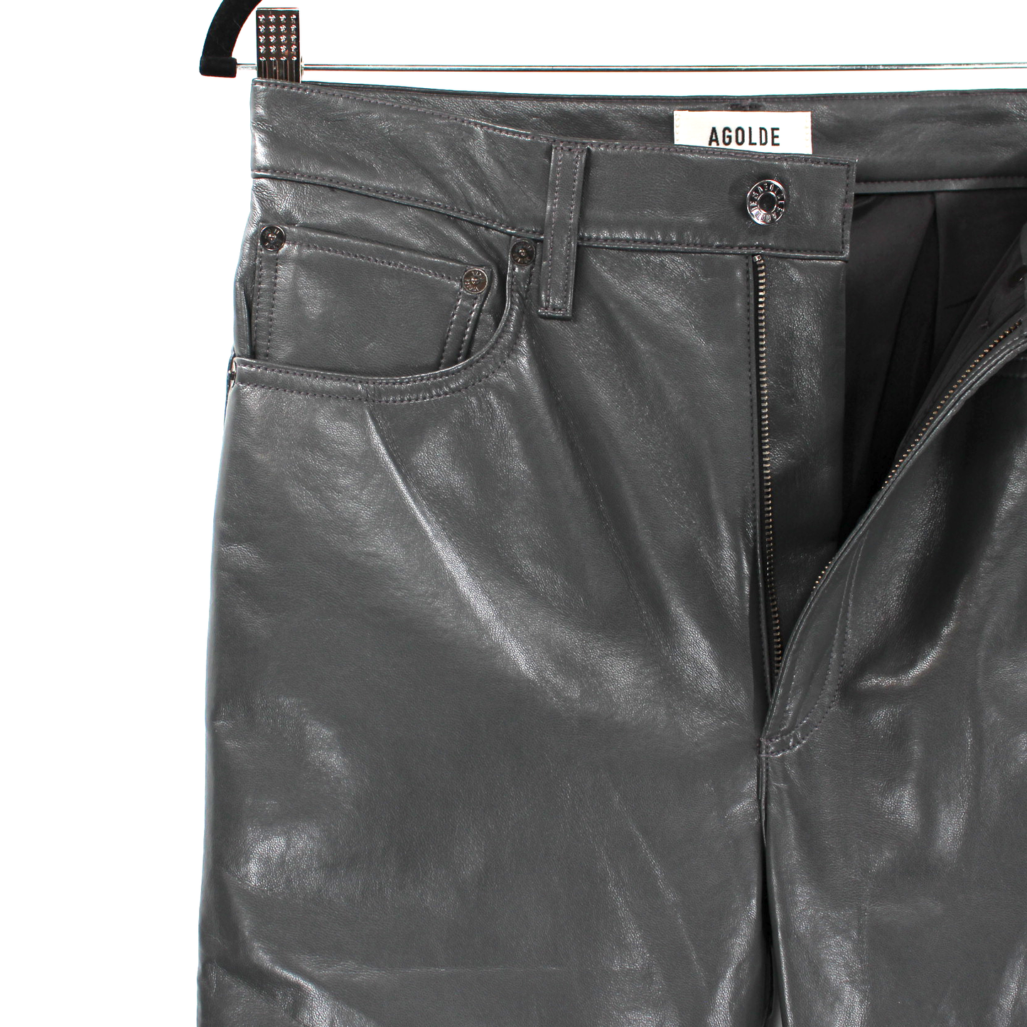 AGOLDE Leather 90s Pants