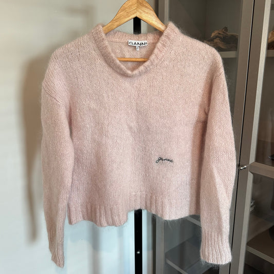 Ganni Brushed Mohair Sweater