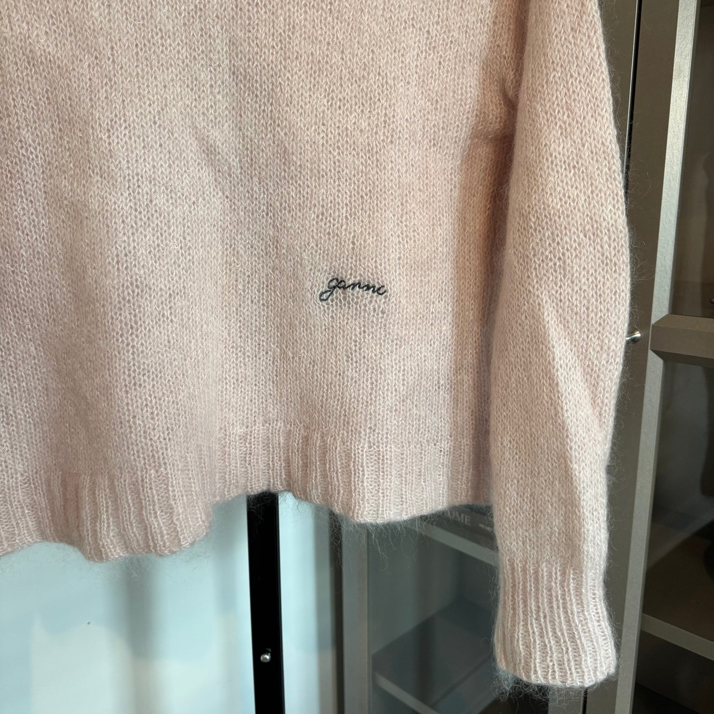 Ganni Brushed Mohair Sweater