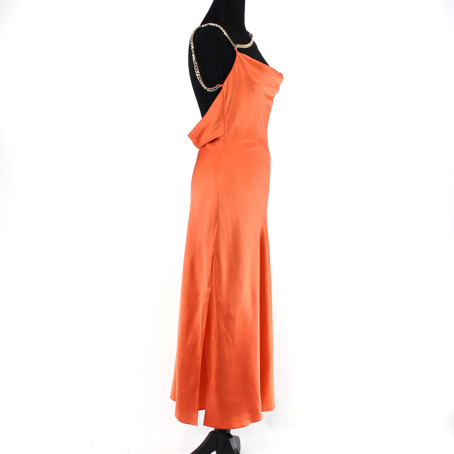 AIIFOS Talia Chainlink Silk Dress