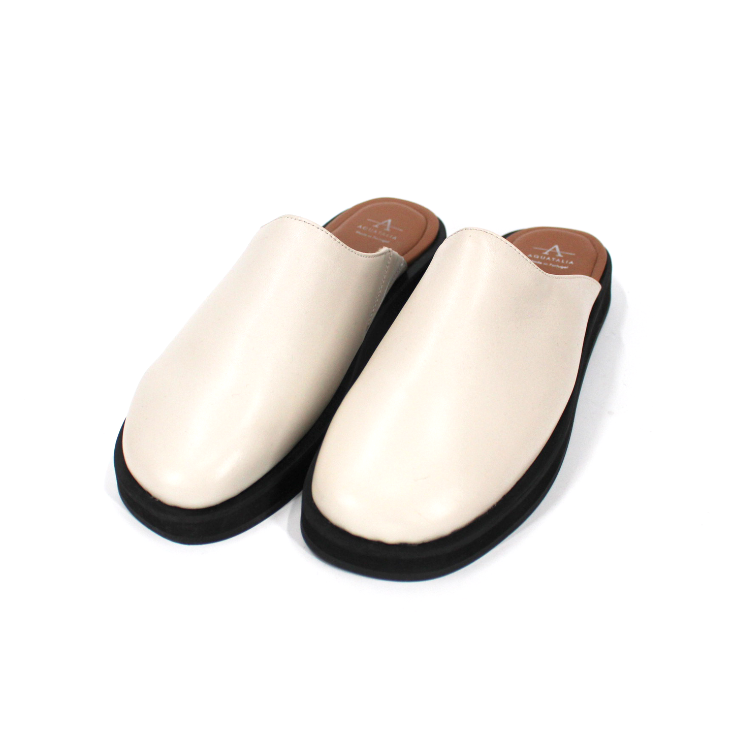 Aquatalia Gemmy Leather Clogs