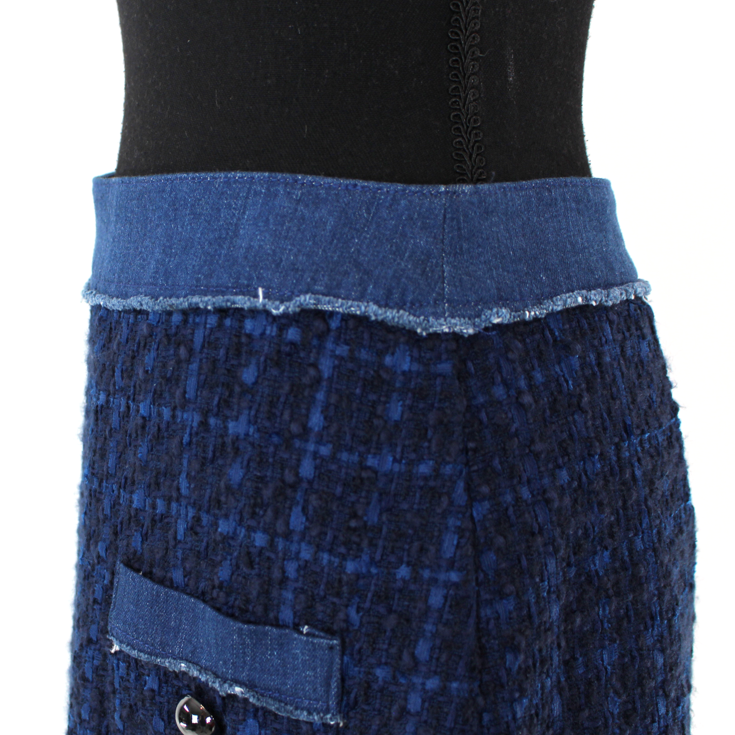 Kate Spade Denim Tweed Skirt