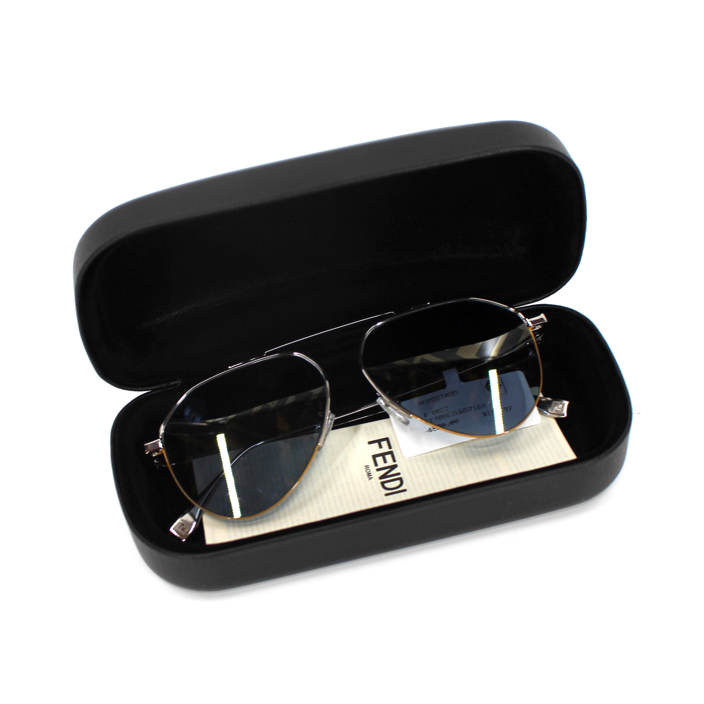 Fendi Travel Ruthenium Colored Sunglasses