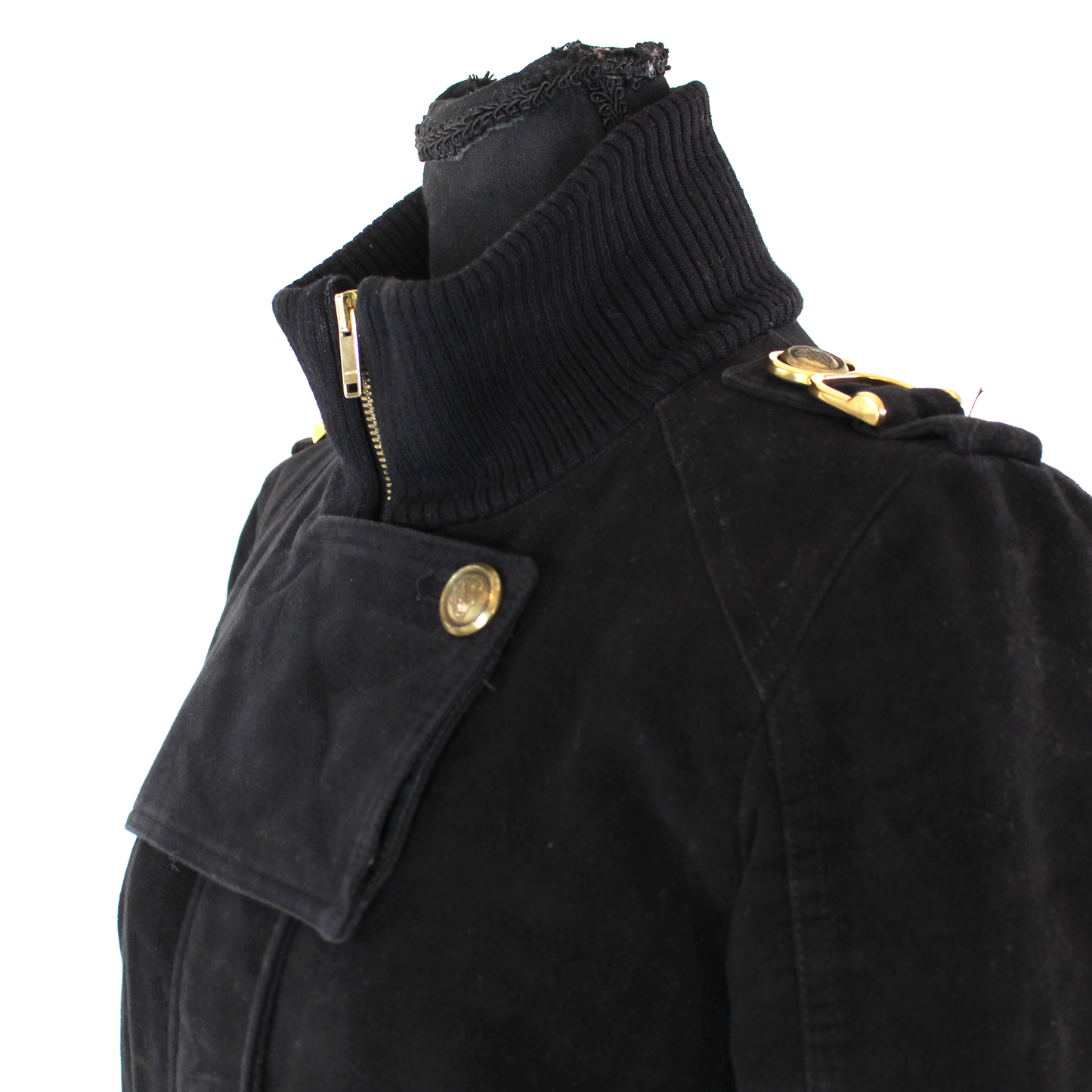 Gucci Velveteen Military Jacket