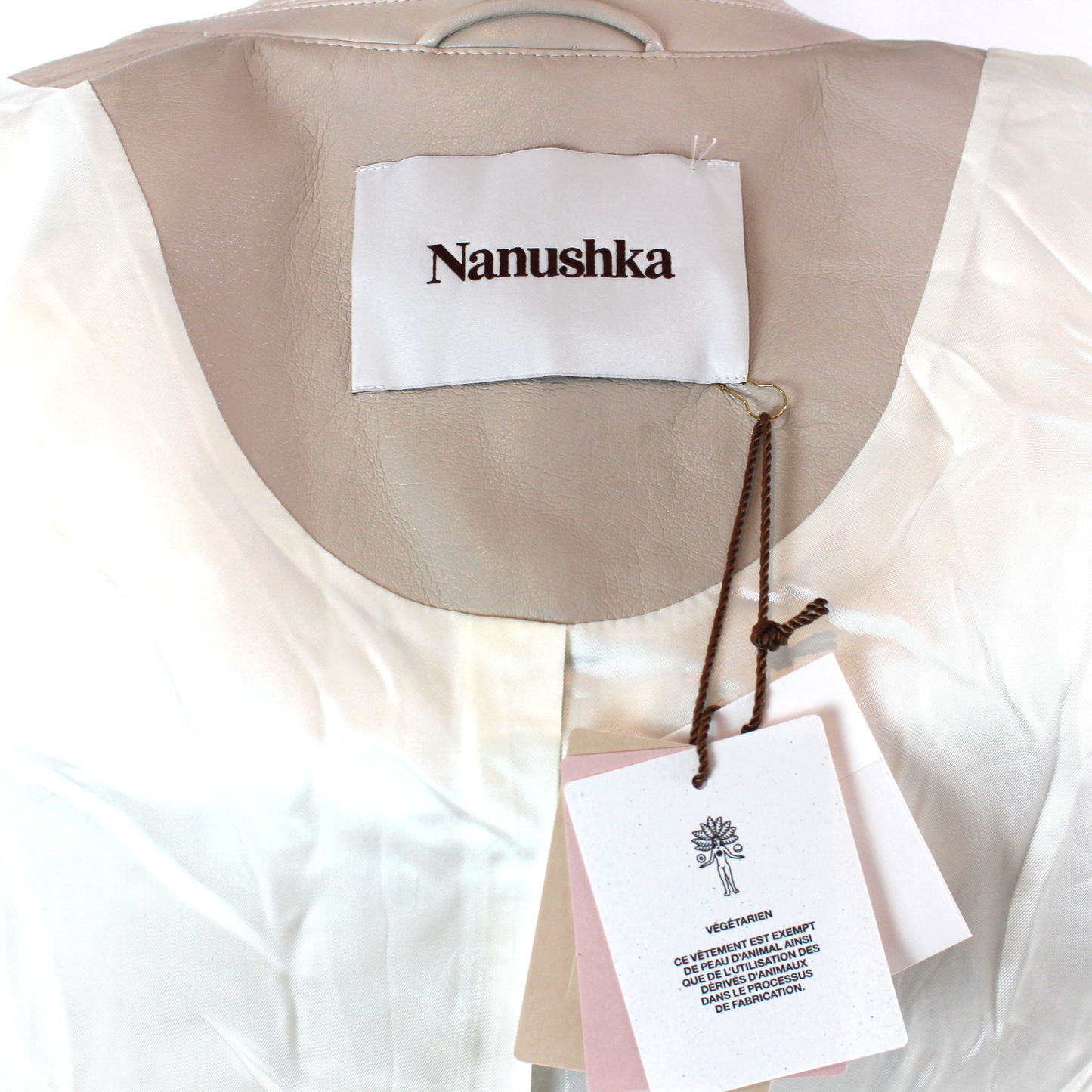 Nanushka Hathi Vegan Leather Blazer