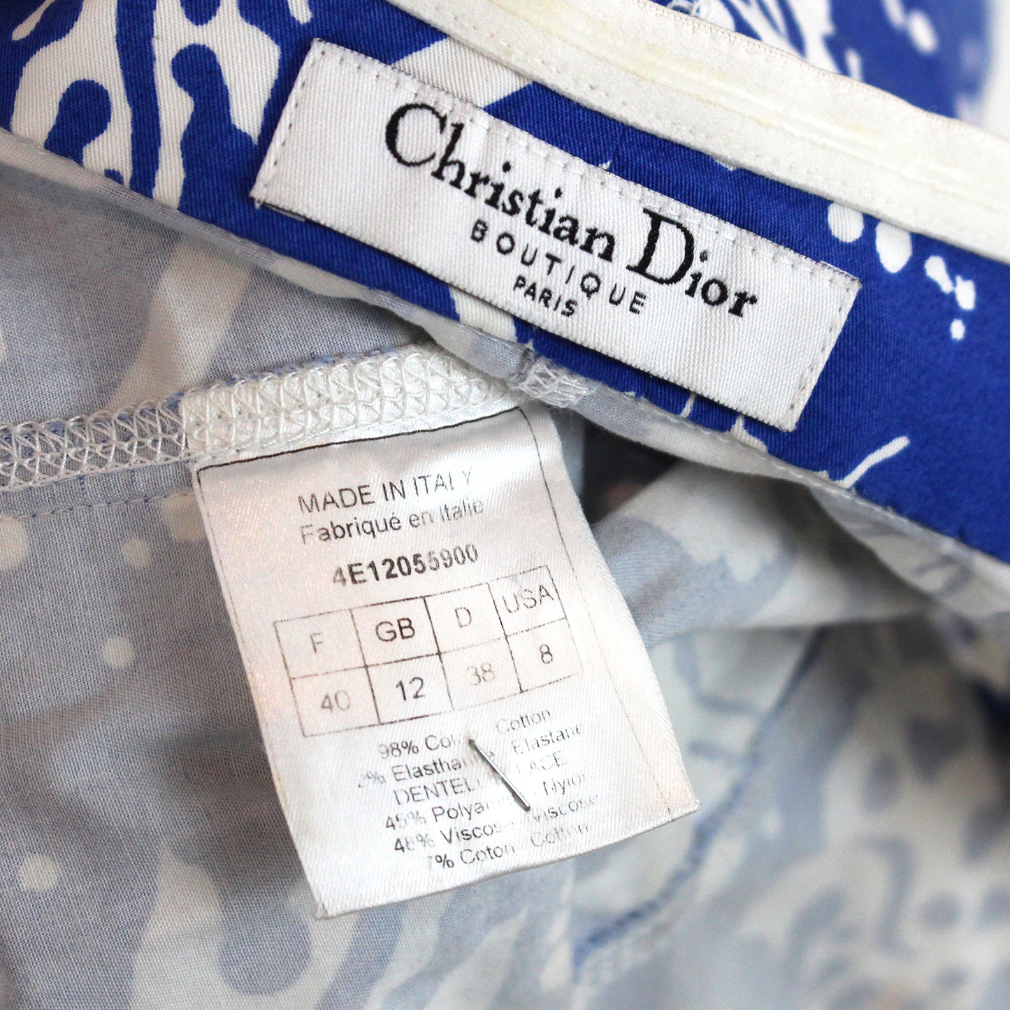 Christian Dior Corset Skirt Outfit