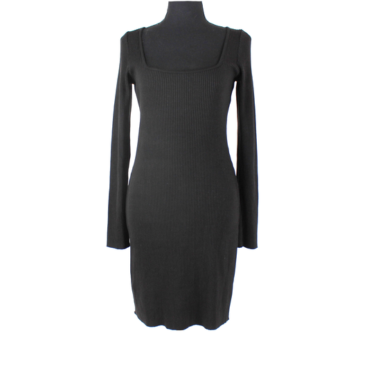 Vince Square Neck Knit Dress