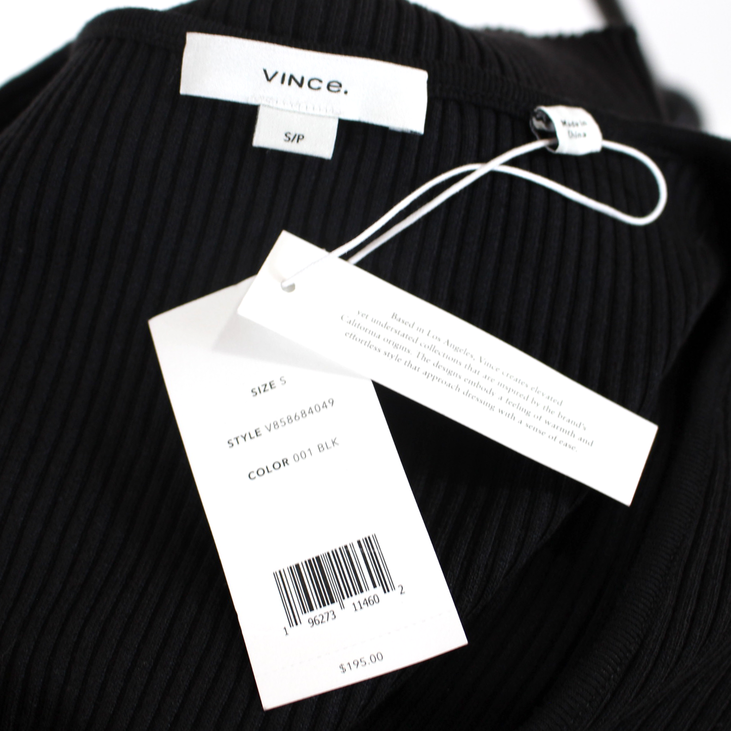 Vince Square Neck Knit Dress