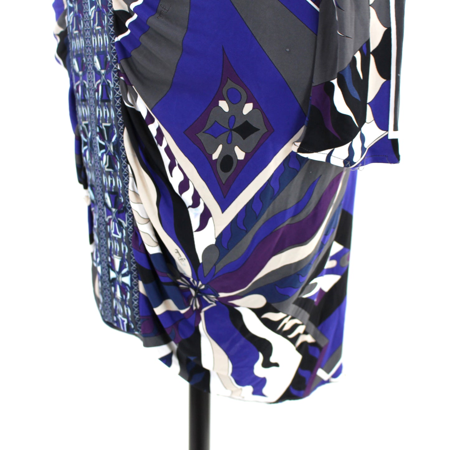 Emilio Pucci Geometric Ruched Dress