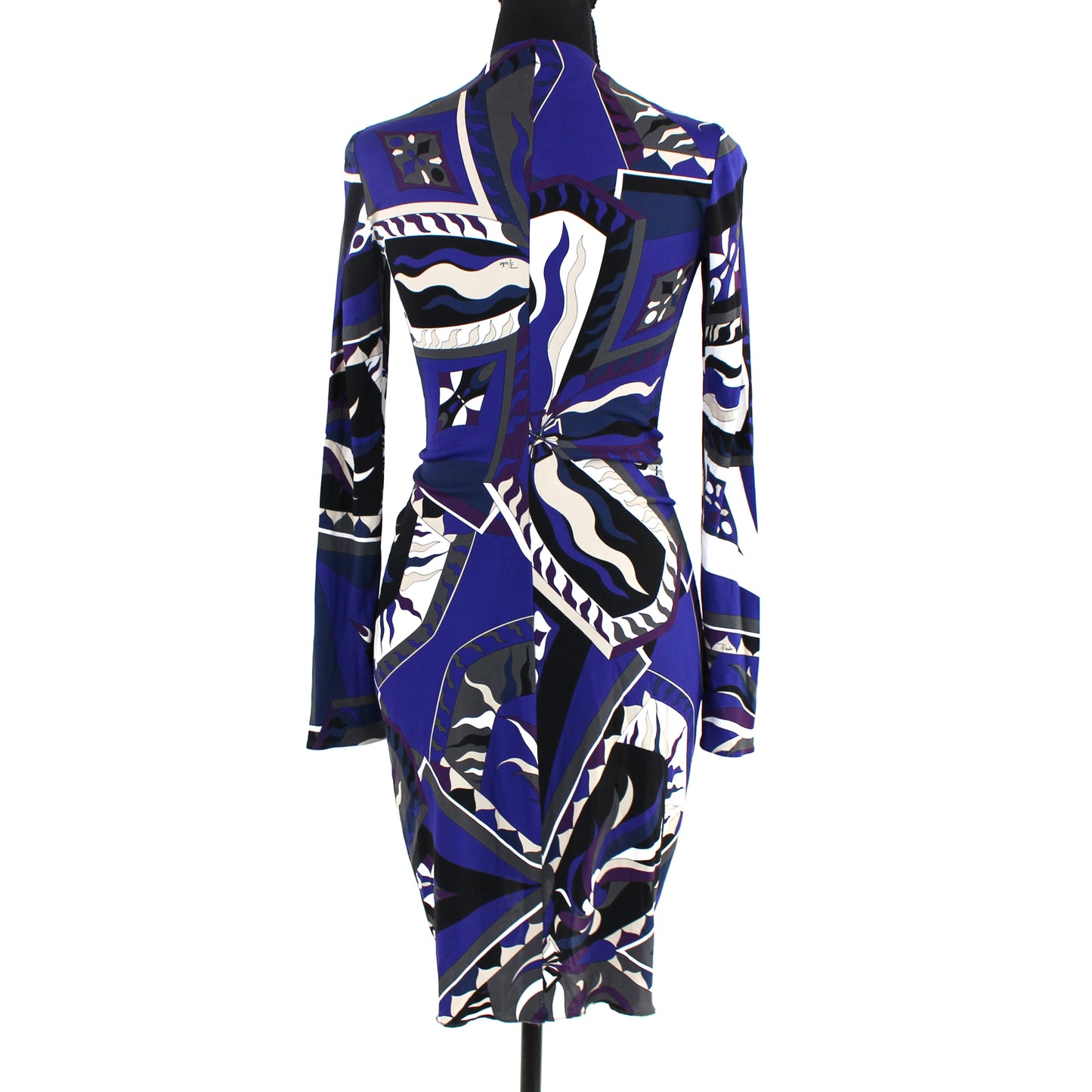 Emilio Pucci Geometric Ruched Dress