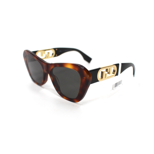 Fendi O'Lock Havana Sunglasses