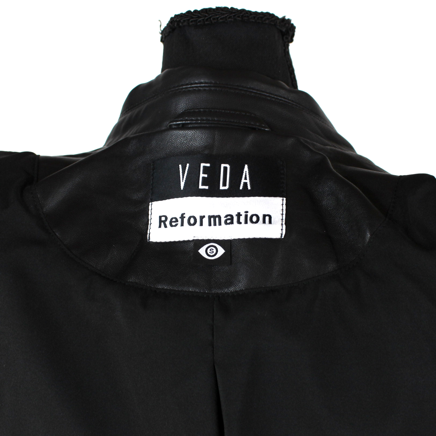 Reformation x Veda Hal Leather Blazer