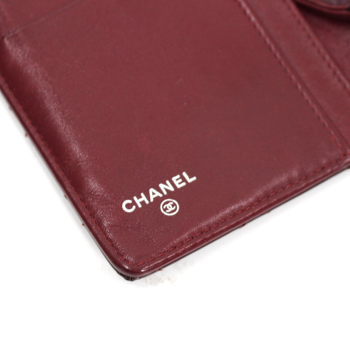 Chanel Quilted Patent Leather Wallet