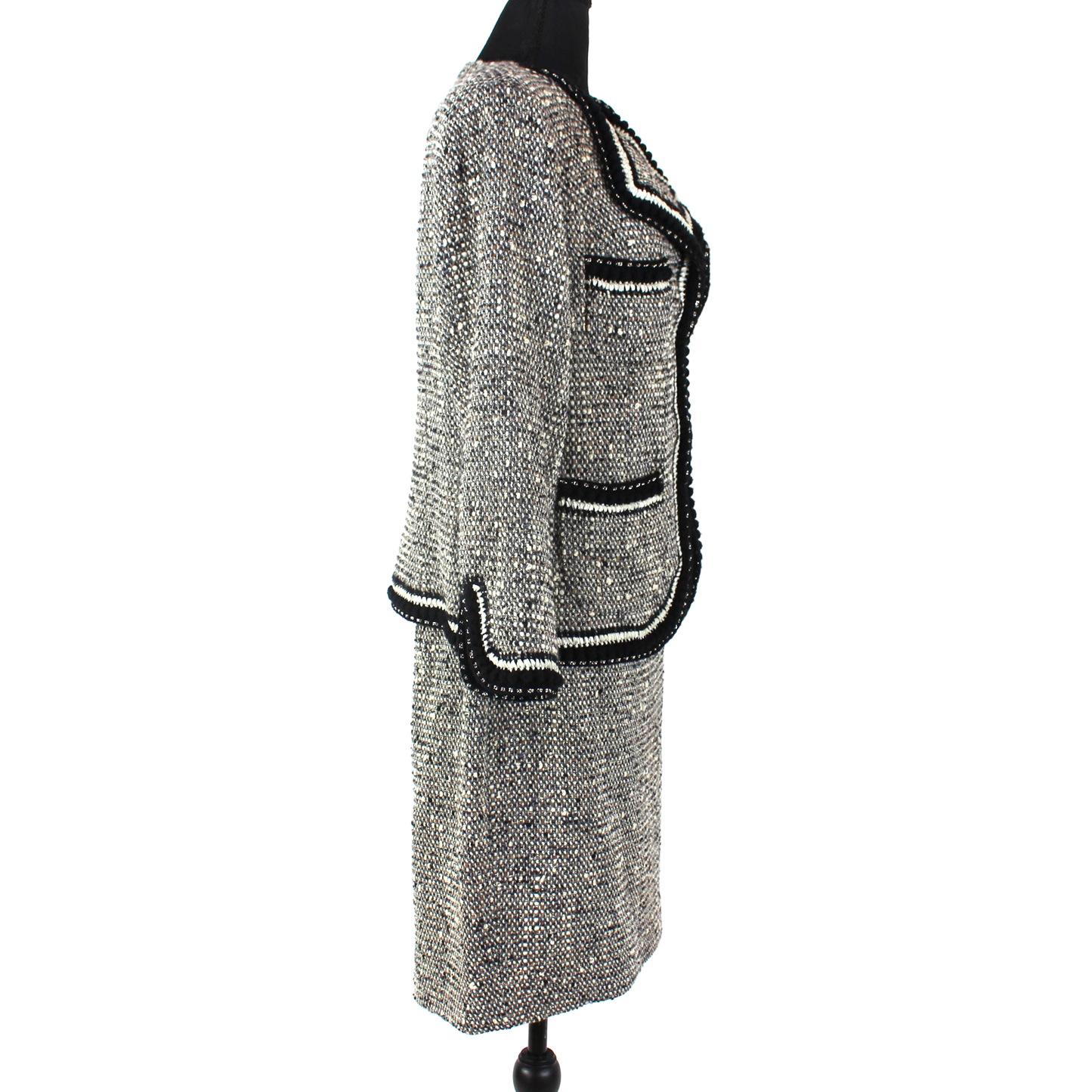 St. John Couture Tweed Skirt Suit