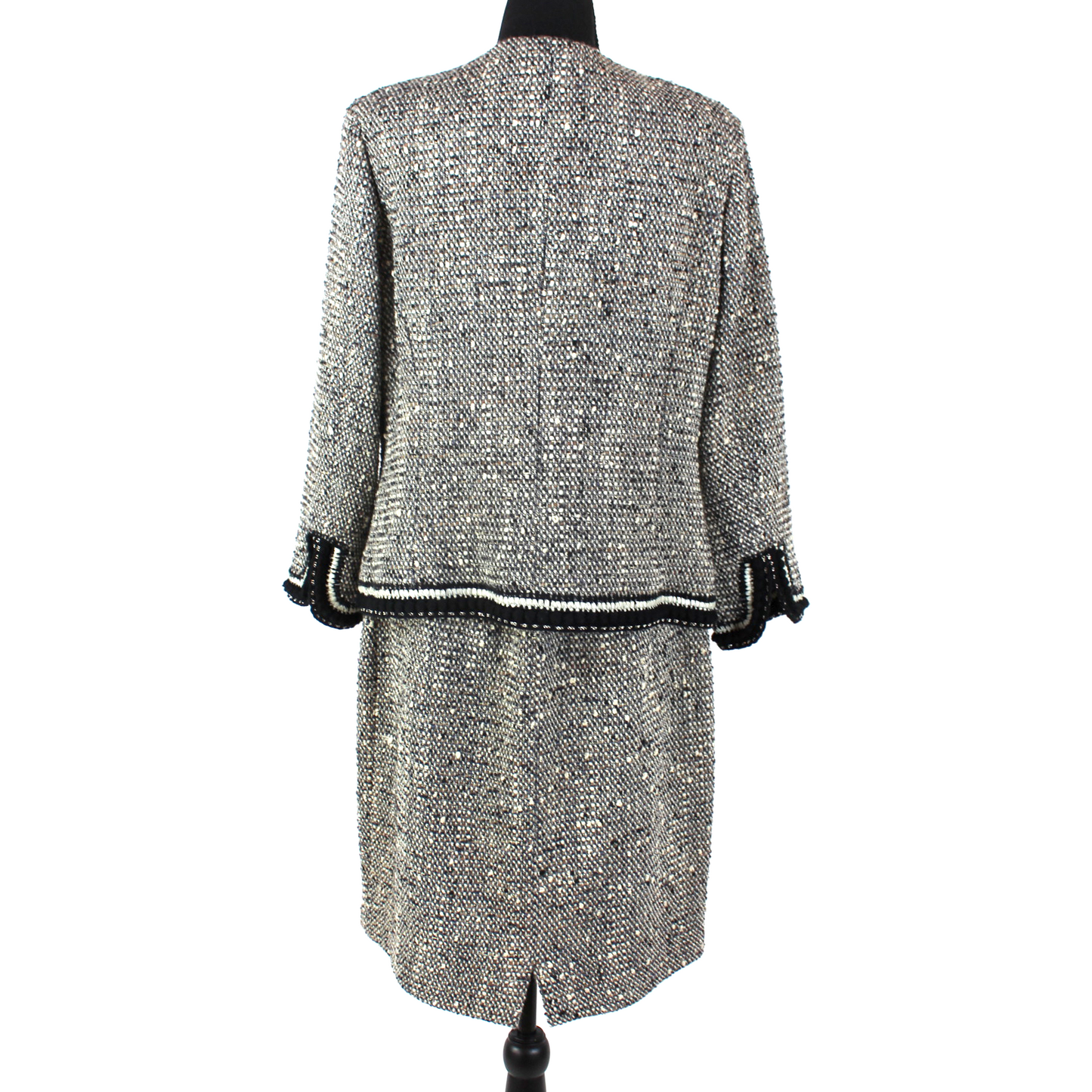 St. John Couture Tweed Skirt Suit