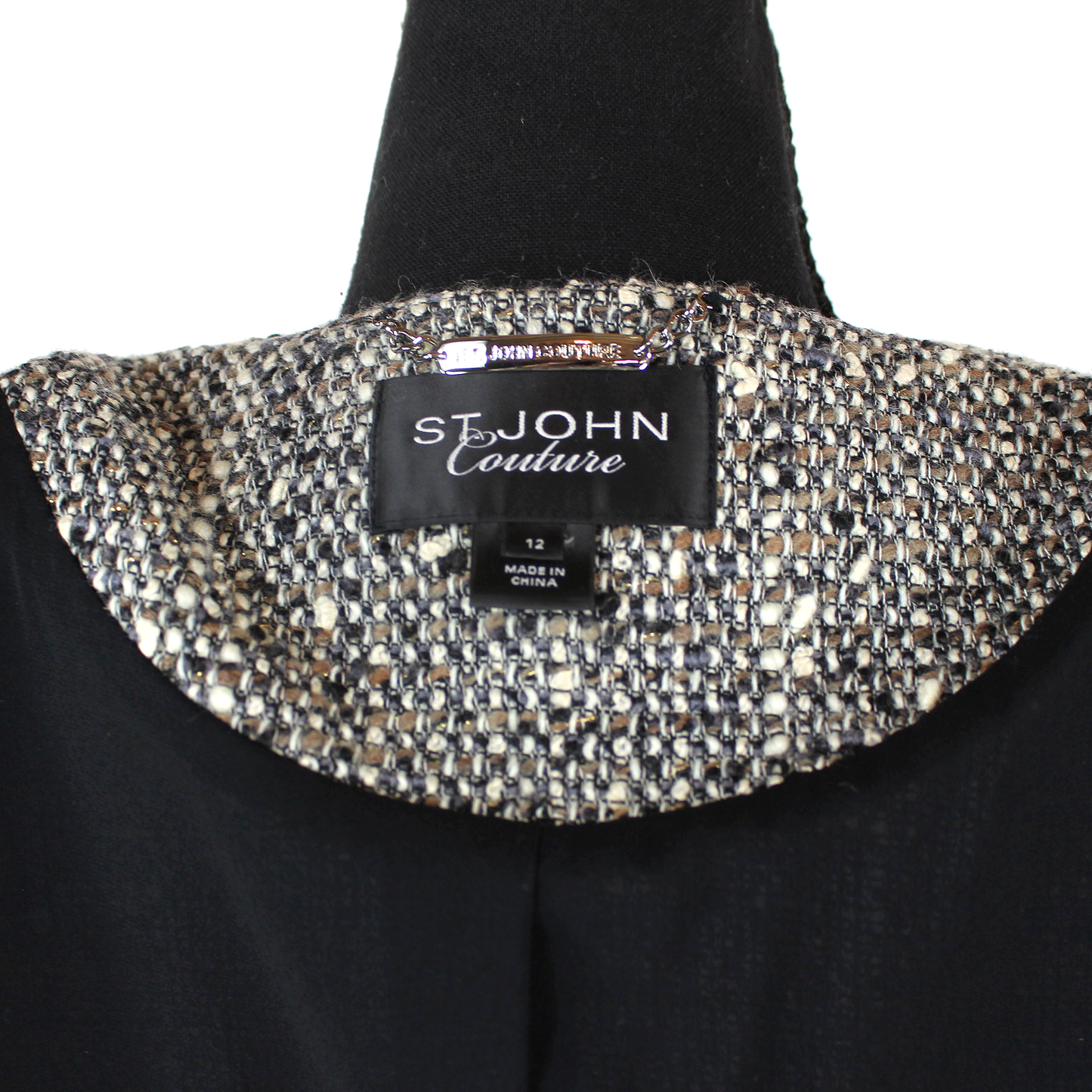 St. John Couture Tweed Skirt Suit