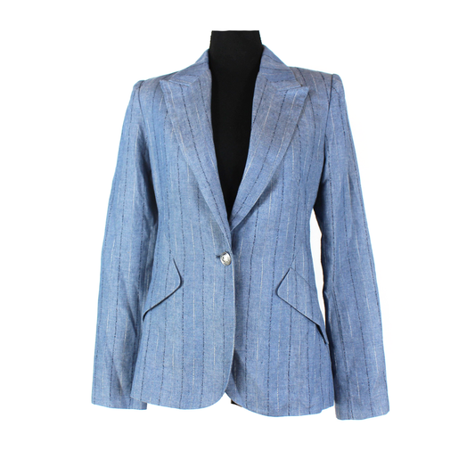 L'AGENCE Chamberlain Linen Blazer