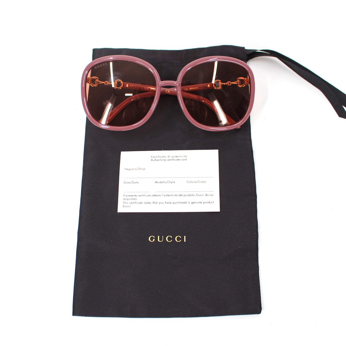 Gucci Square Horsebit Sunglasses