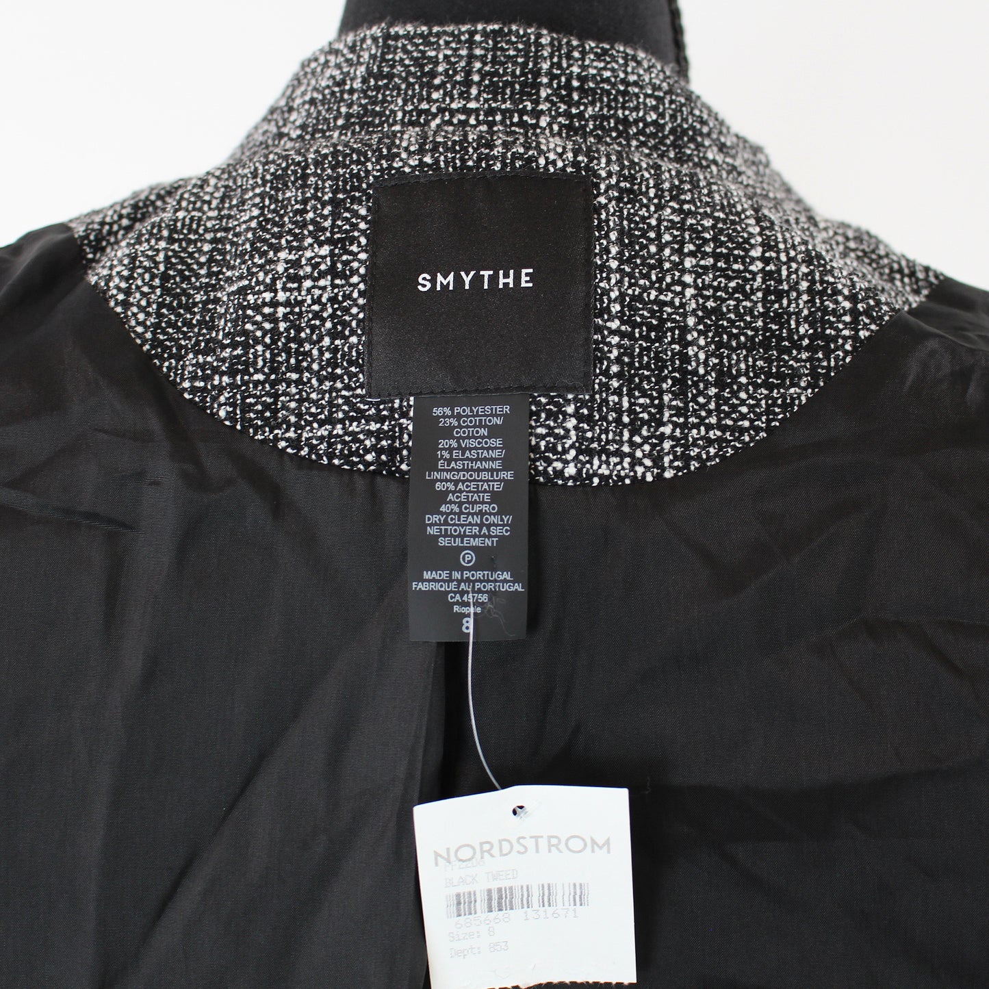 Smythe Cargo Pocket Tweed Blazer