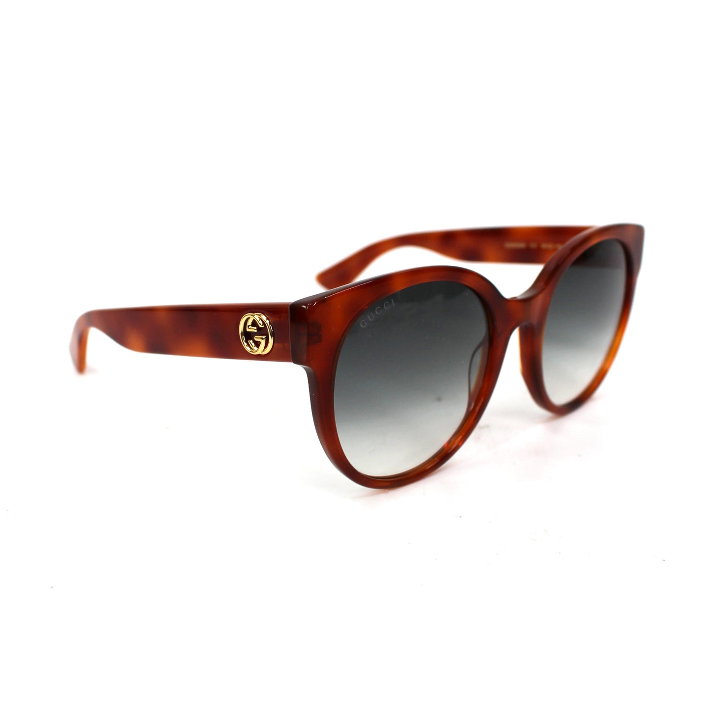 Gucci Tortoise Oval Sunglasses