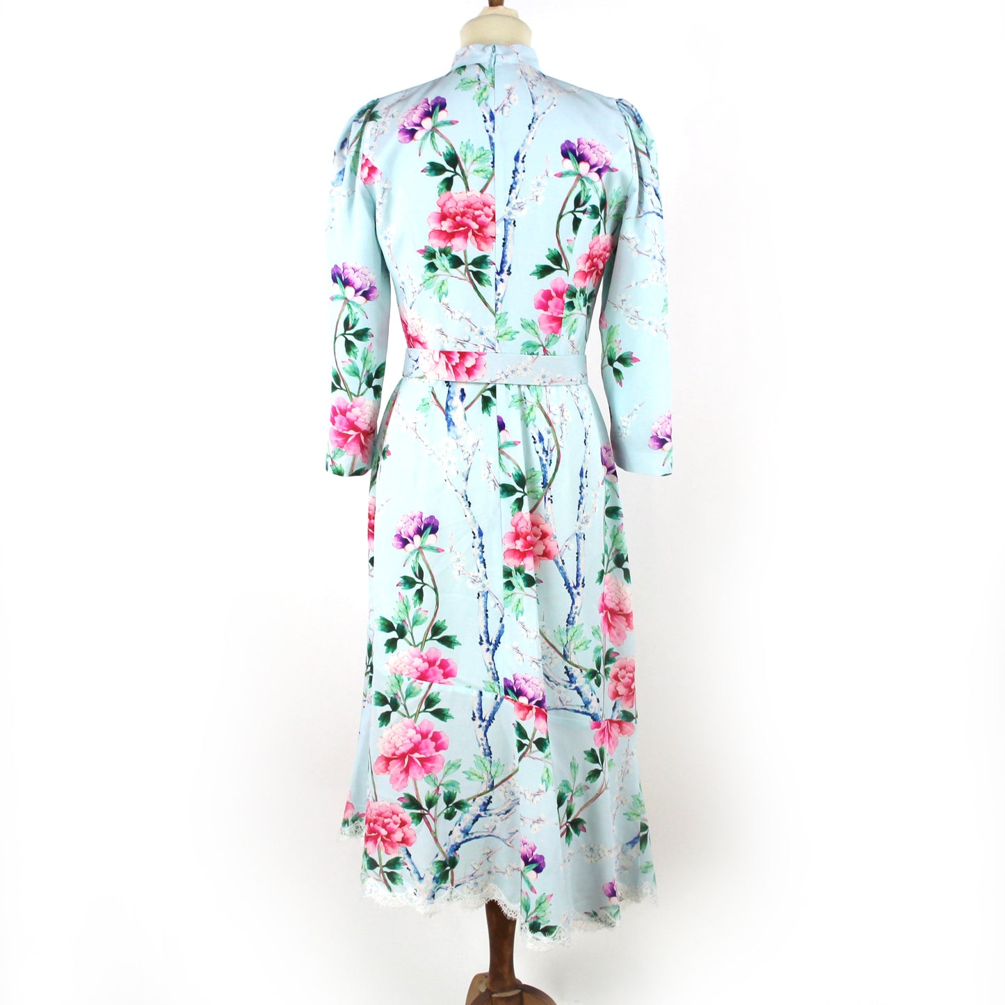 Andrew Gn Floral Asymmetrical Dress